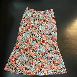 Floral Print Veronica Beard skirt size 6